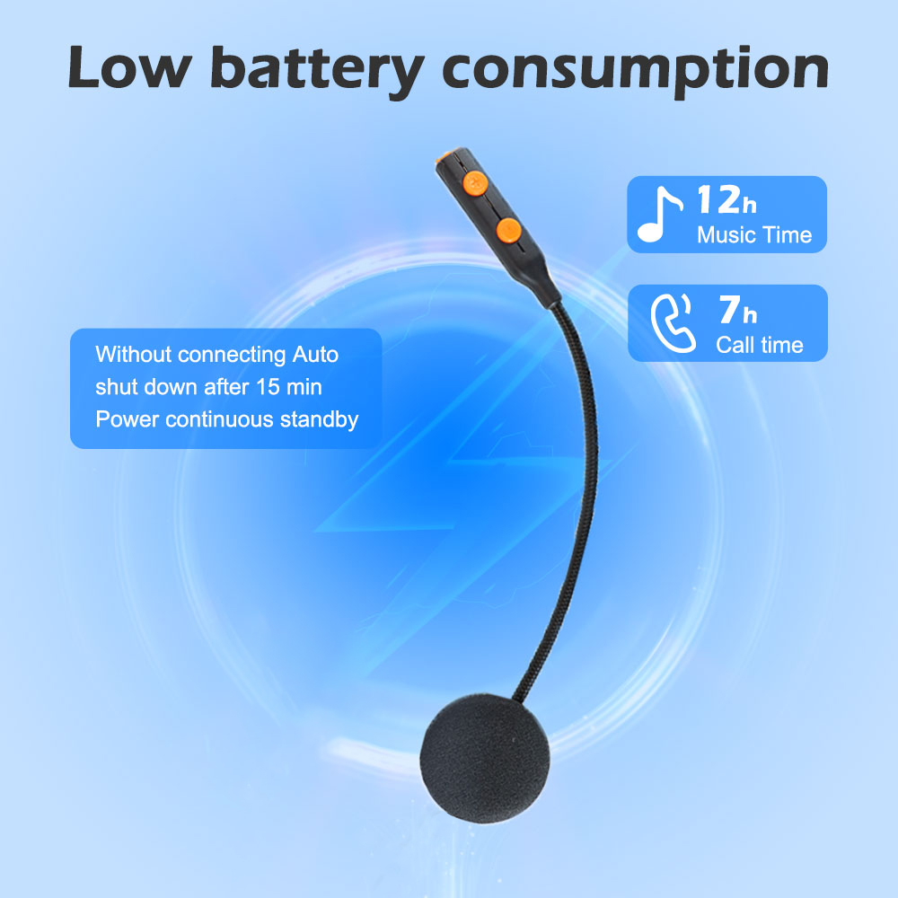 Bluetooth Speaker Waterproof - Auricolare Bluetooth 5.3 Kihous per Casco