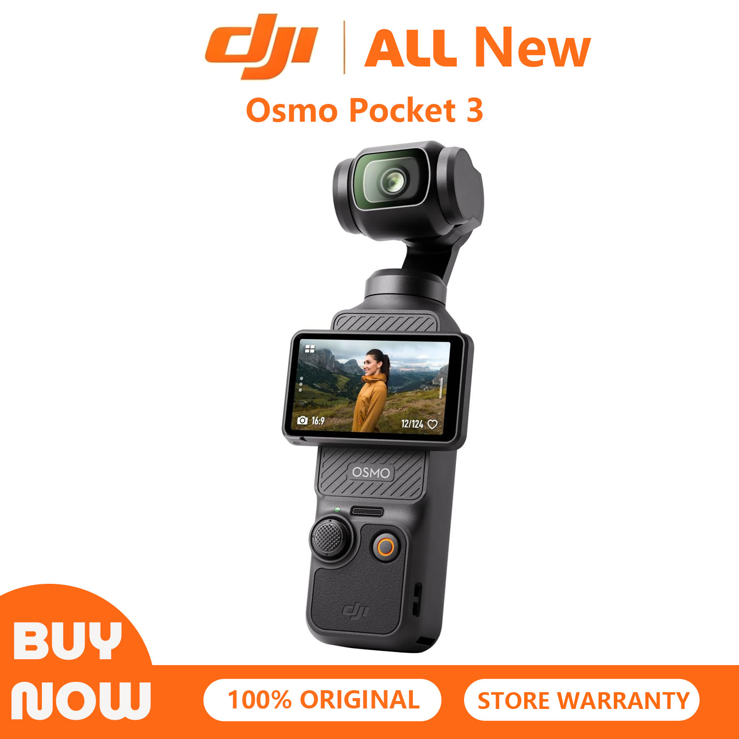 Action Camera 4K - DJI Osmo Pocket 3 Videocamera per