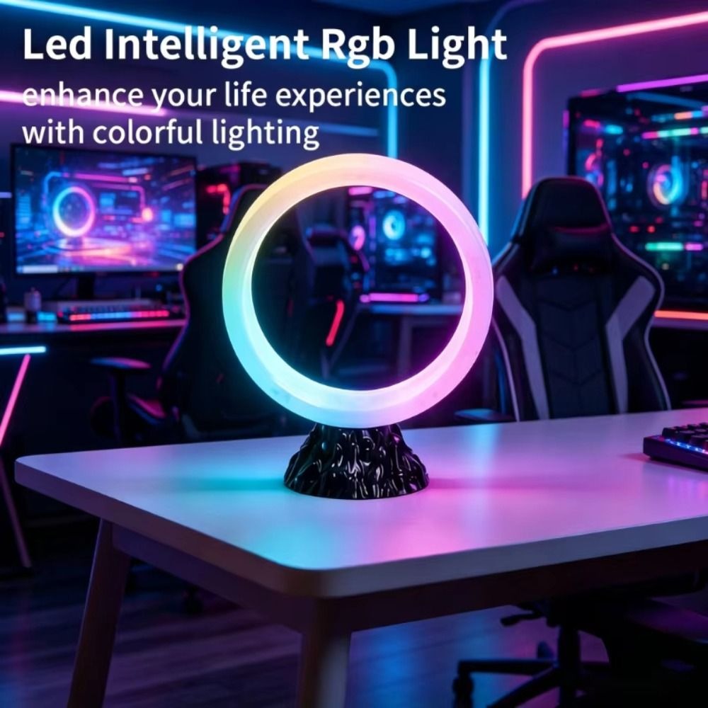 Rgb Desk Lamp Smart - Lampada da Tavolo Intelligente RGB con
