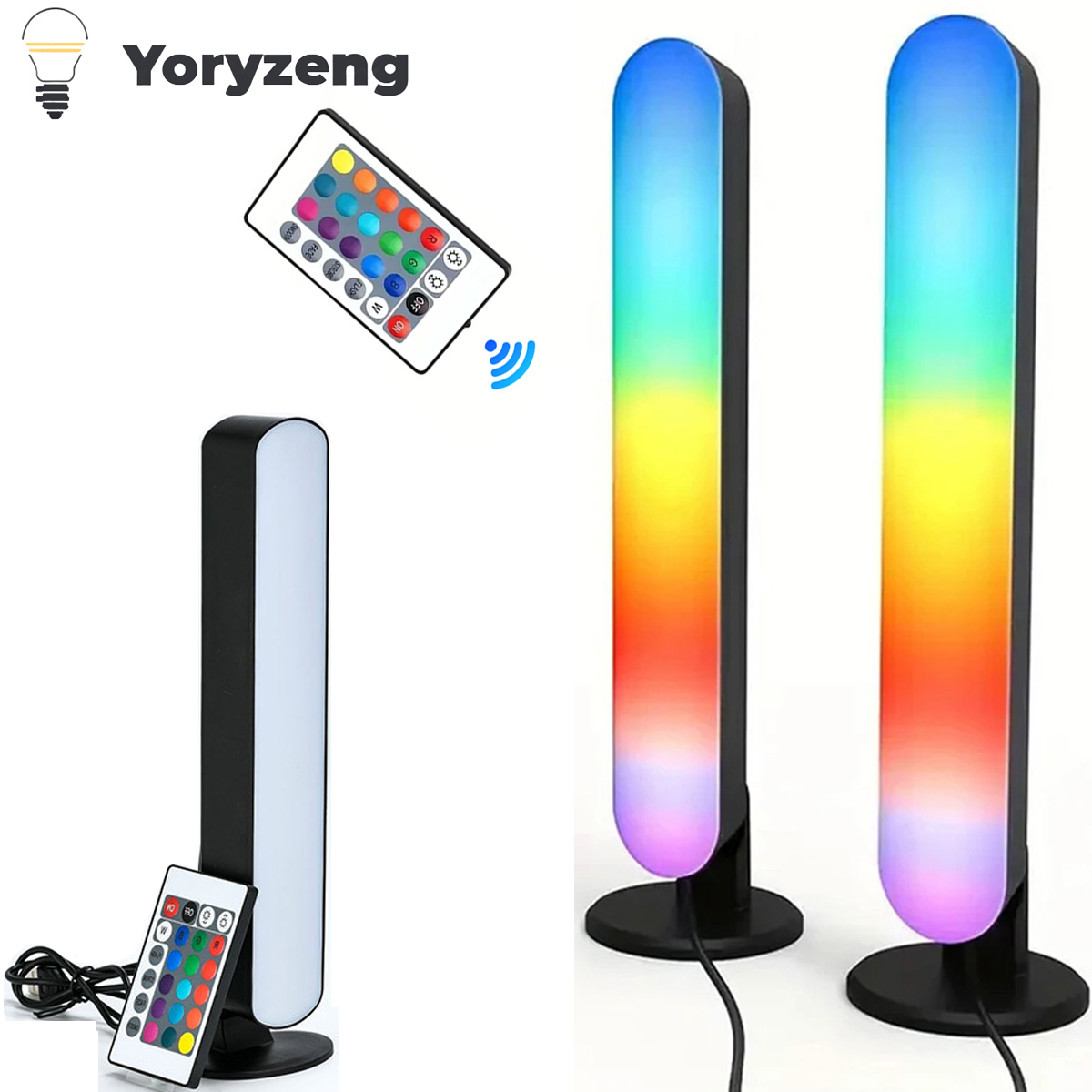 Rgb Desk Lamp Smart - Telecomando per luce notturna con striscia