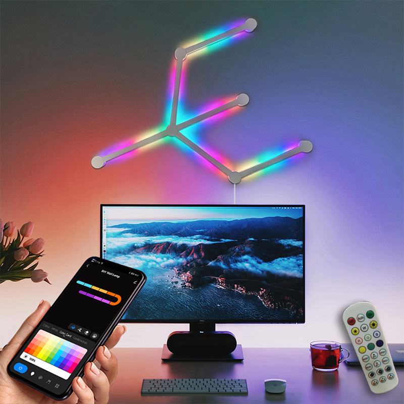Rgb Desk Lamp Smart - Barra luminosa RGB, controllo APP Bluetooth