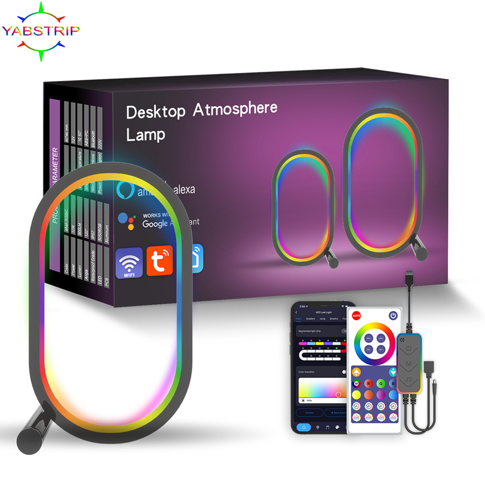 Smart WIFI APP Creative Desk L - Rgb Desk Lamp Smart recensione e prezzo