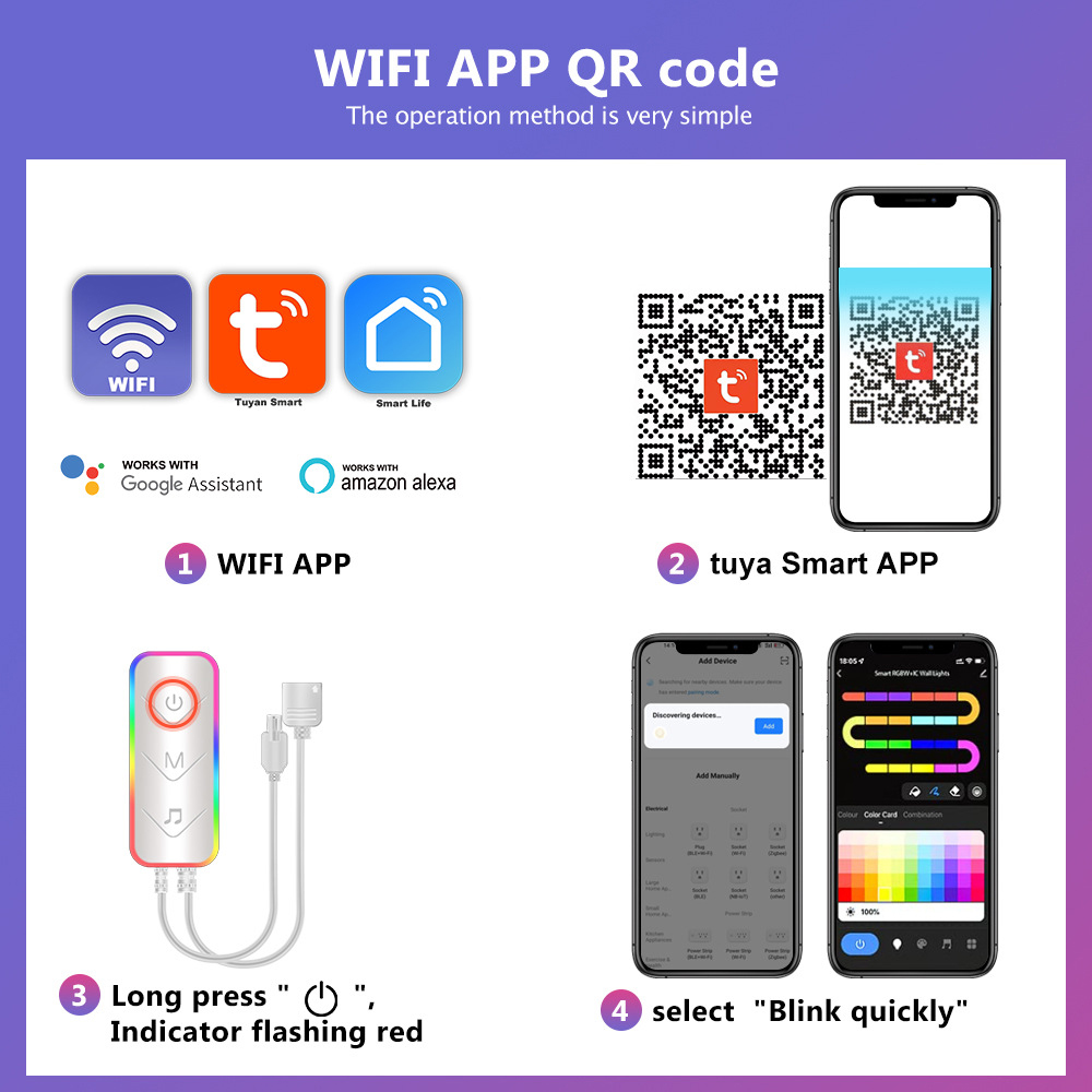Smart WIFI APP Creative Desk L - Rgb Desk Lamp Smart recensione e prezzo