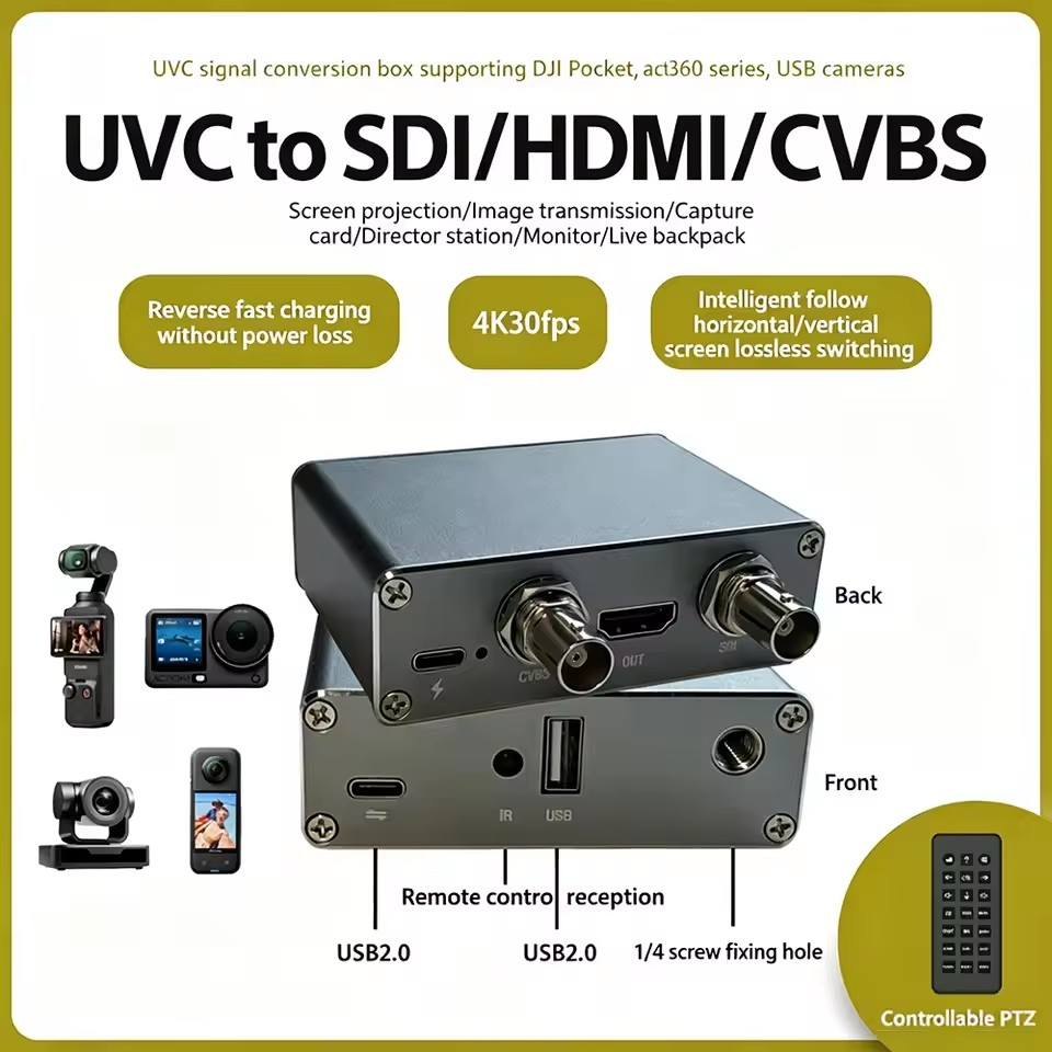 Adattatore Convertitore 4K UVC - Action Camera 4K recensione e prezzo